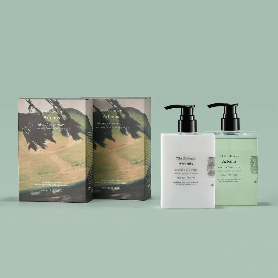 Tea Collective Artemis Body Care Set (Artemis Body Wash+ Artemis Body Cream)