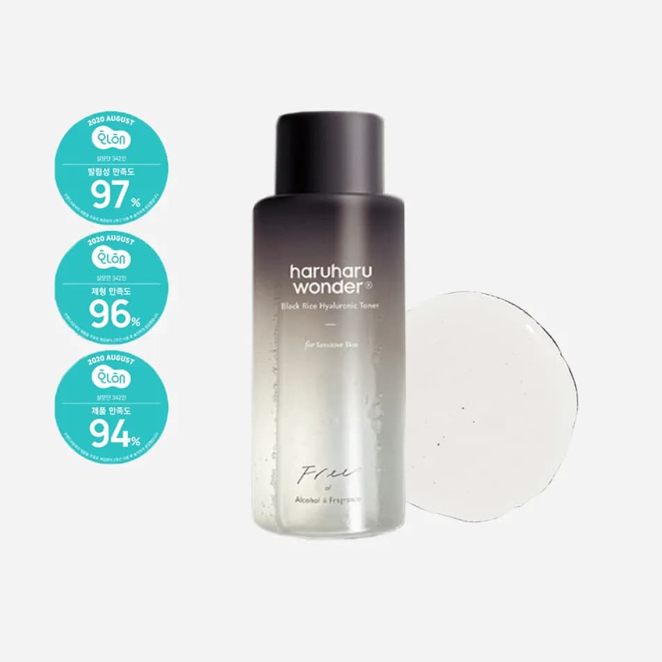 Black Rice Hyaluronic Toner Unscented 150ml