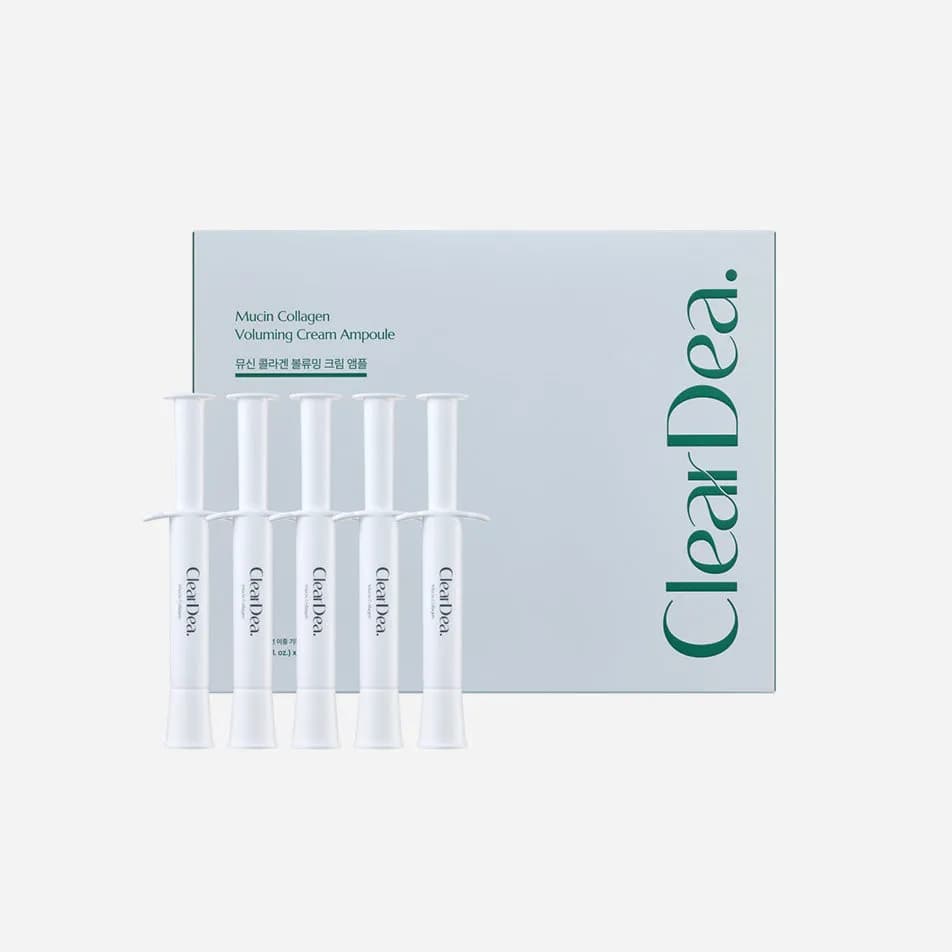 ClearDea Mucin Collagen Voluming Cream Ampoule 4ml x 5ea