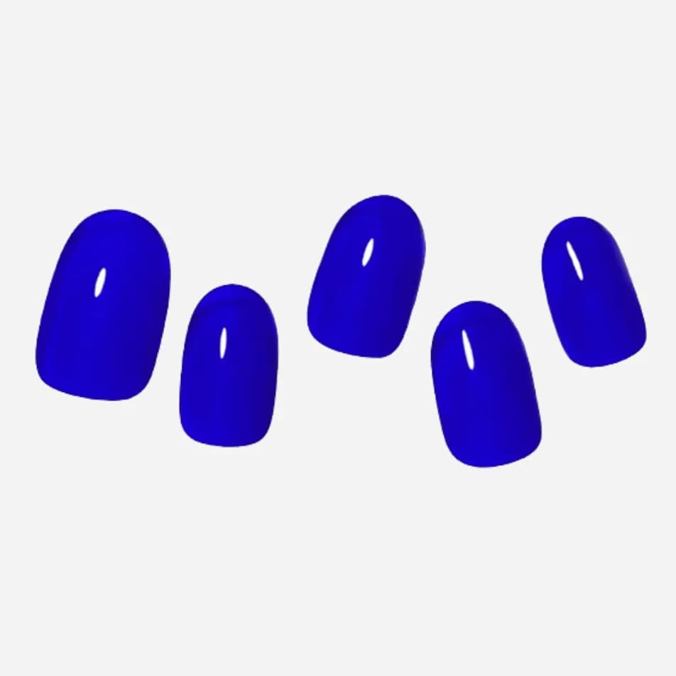 Dashing Diva Glaze Gel Nail Attention Blue