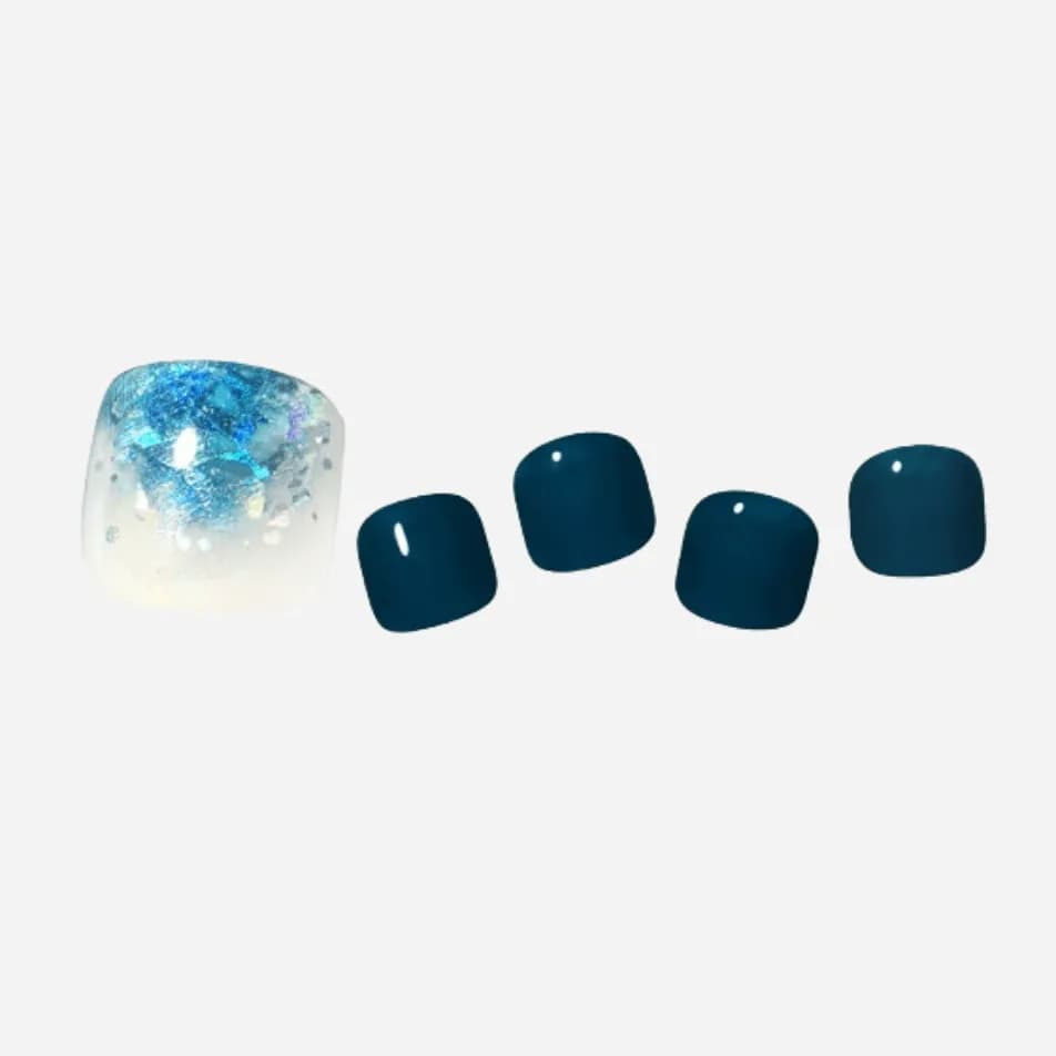 Dashing Diva Pedicure Turquoise