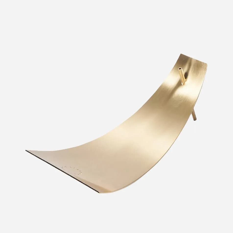 Dearon Crescent Incense Holder (Gold) 78g