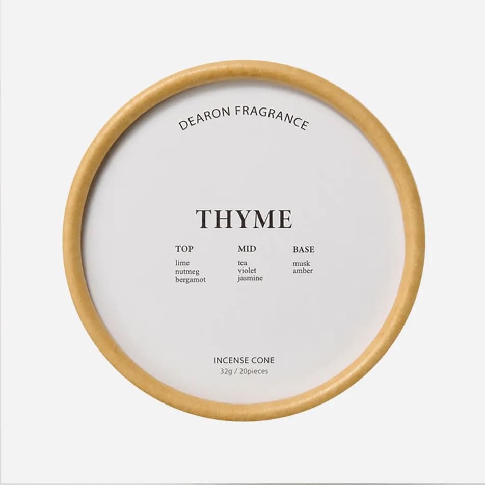 Dearon Thyme Incense Cone 32g