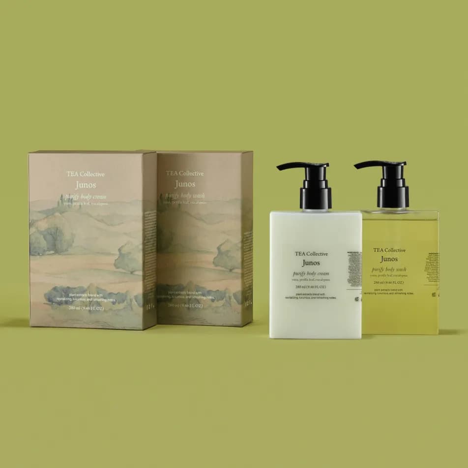 Tea Collective Junos Body Care Set (Junos Body Wash+ Junos Body Cream)