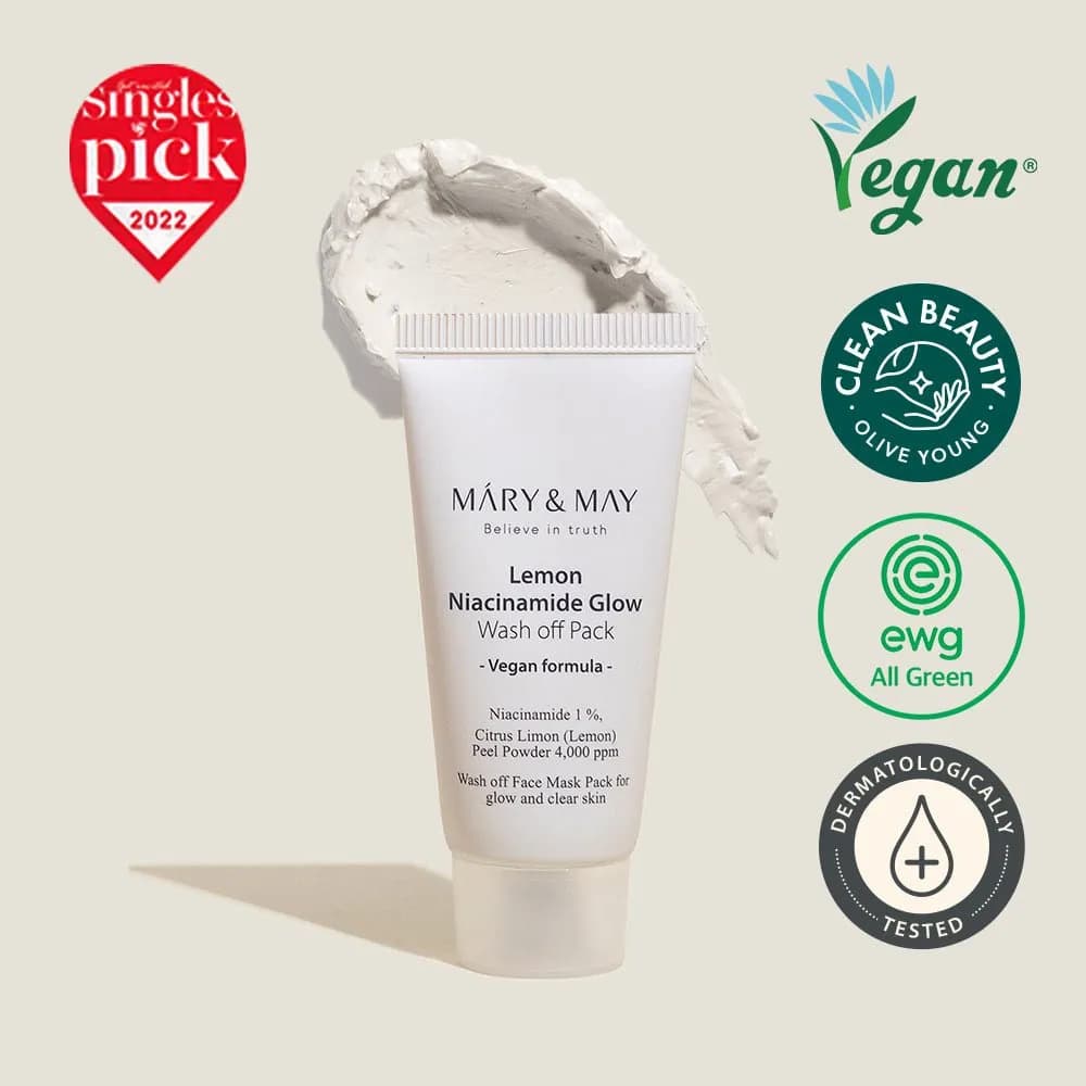 Lemon Niacinamide Glow Wash off Pack 30g