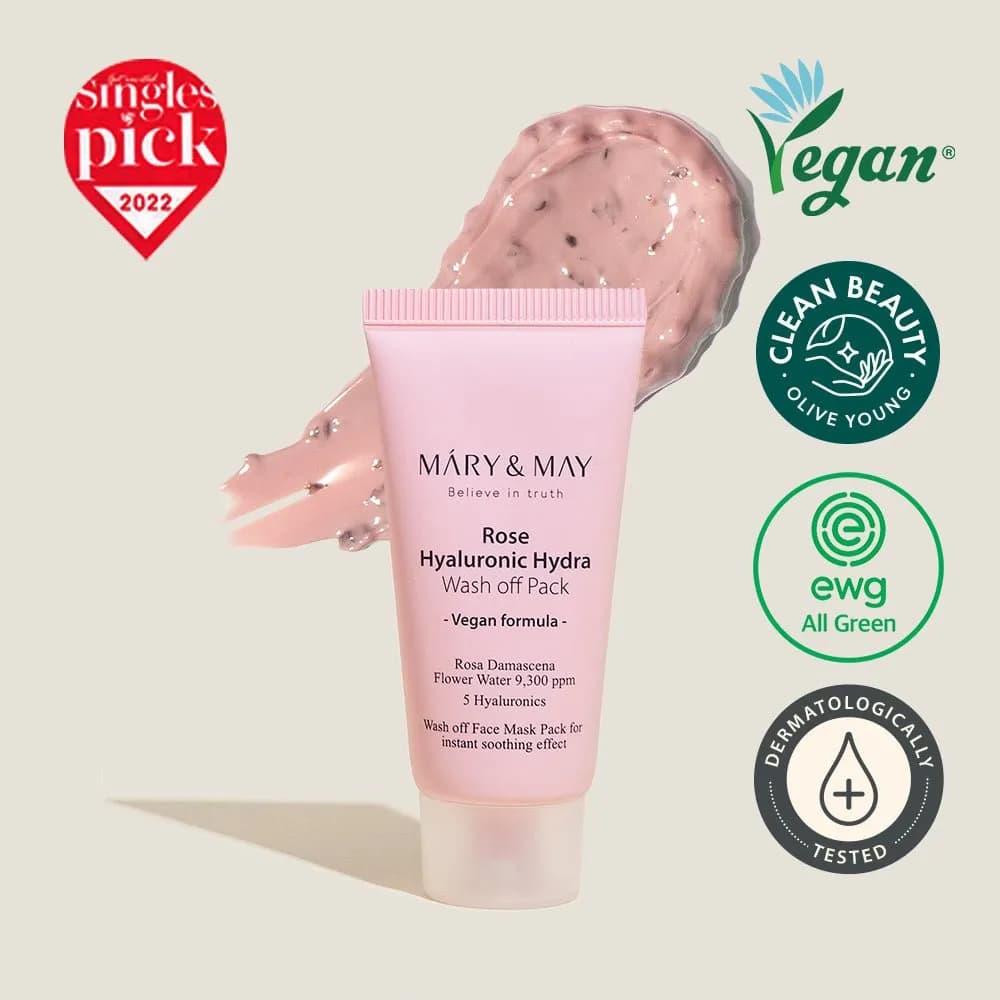 Rose Hyaluronic Hydra Wash off Pack 30g
