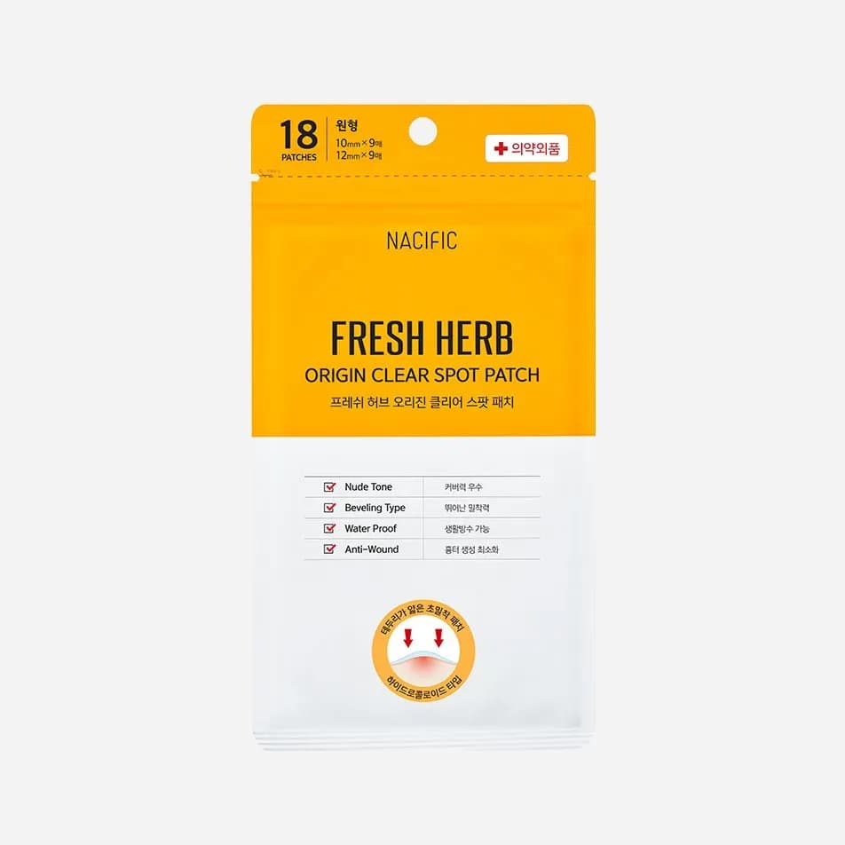 Nacific Fresh Herb Origin Clear Spot Patch 18 sheets