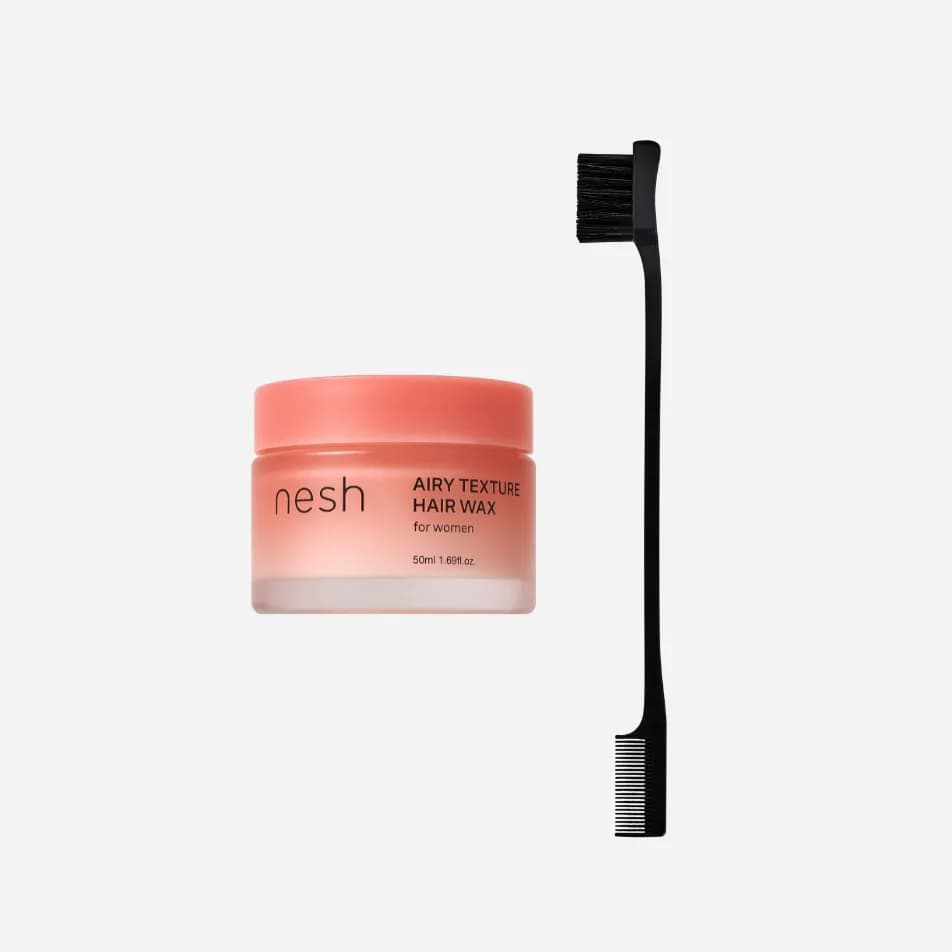 Airy Texture Hair Wax & Dual Brush Set