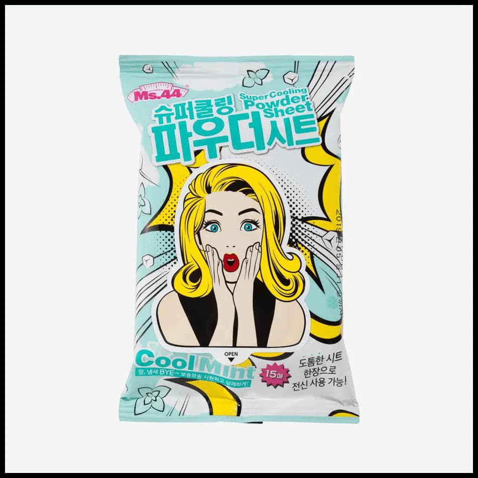 Super Cooling Powder Sheet Cool Mint