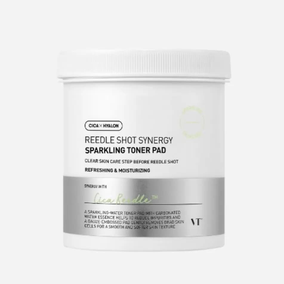 VT REEDLE SHOT SYNERGY SPARKLING TONER PAD (80ea/200ml)