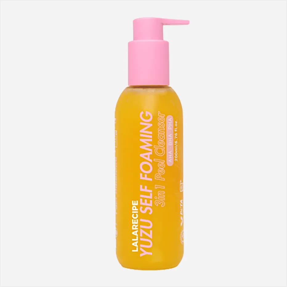 Yuzu Self Foaming 3 in 1 Cleanser 200ml